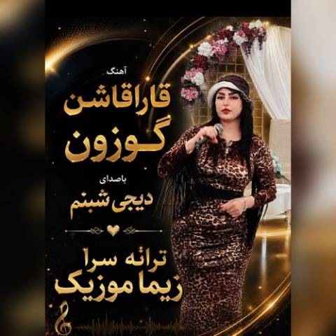 دانلود آهنگ ترکی دی جی شبنم به نام قارا قاشون گوزون